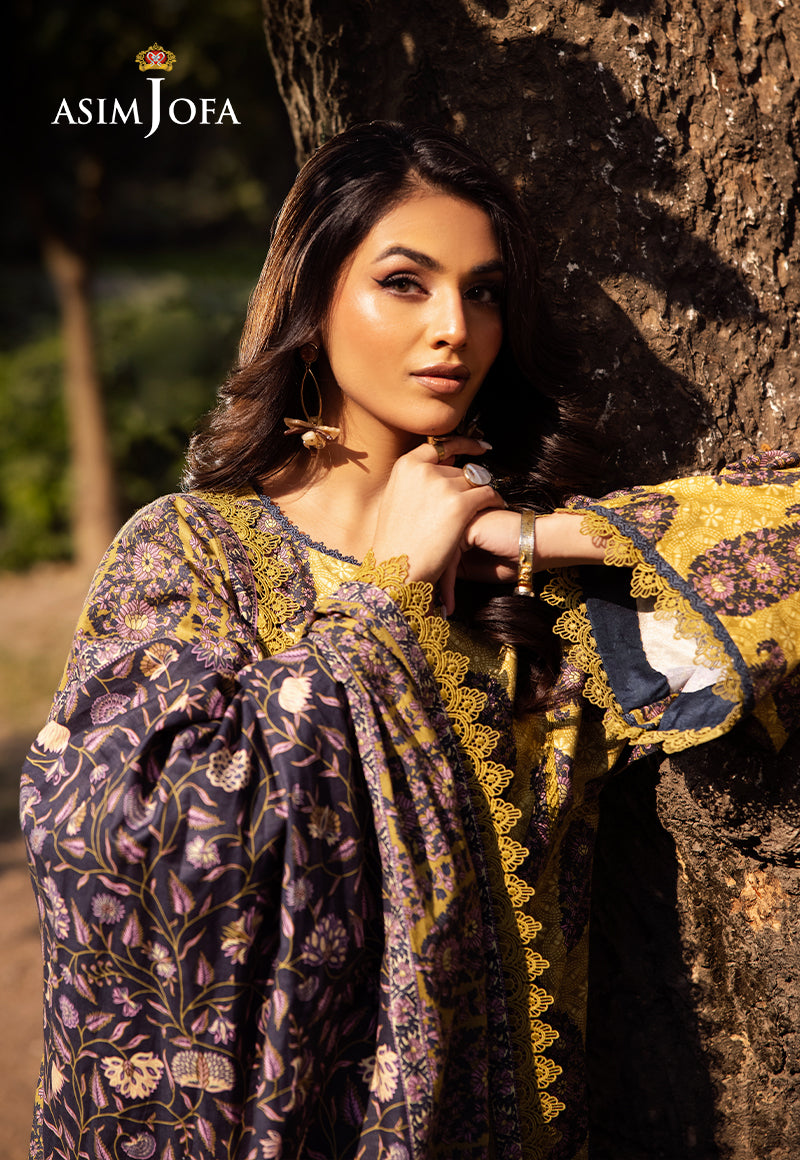 Asim Jofa | Prints Drop 2 | AJUBJ-33 - Official Asim Jofa stockist in UK - Sakeena London
