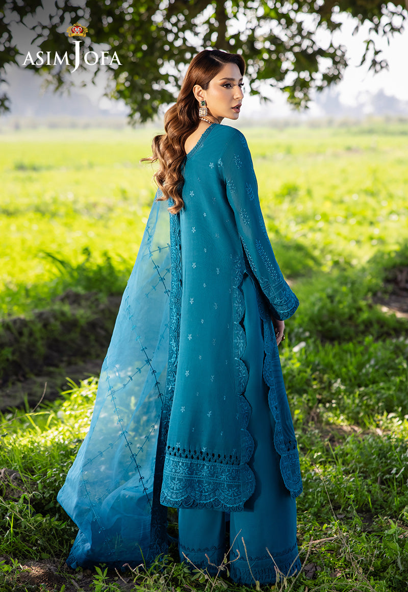 Asim Jofa | Luxury Lawn 25 | AJELL-17 - Official Asim Jofa stockist in UK - Sakeena London