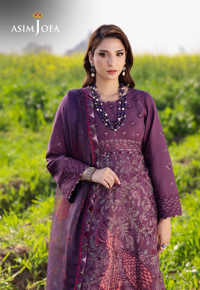Asim Jofa | Luxury Lawn 25 | AJELL-18 - Official Asim Jofa stockist in UK - Sakeena London