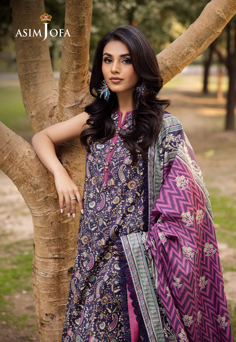 Asim Jofa | Prints Drop 2 | AJUBJ-30 - Official Asim Jofa stockist in UK - Sakeena London