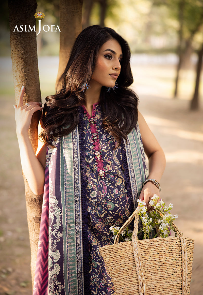 Asim Jofa | Prints Drop 2 | AJUBJ-30 - Official Asim Jofa stockist in UK - Sakeena London