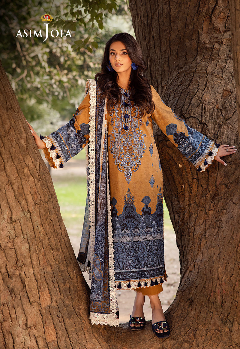 Asim Jofa | Prints Drop 2 | AJUBJ-10 - Official Asim Jofa stockist in UK - Sakeena London