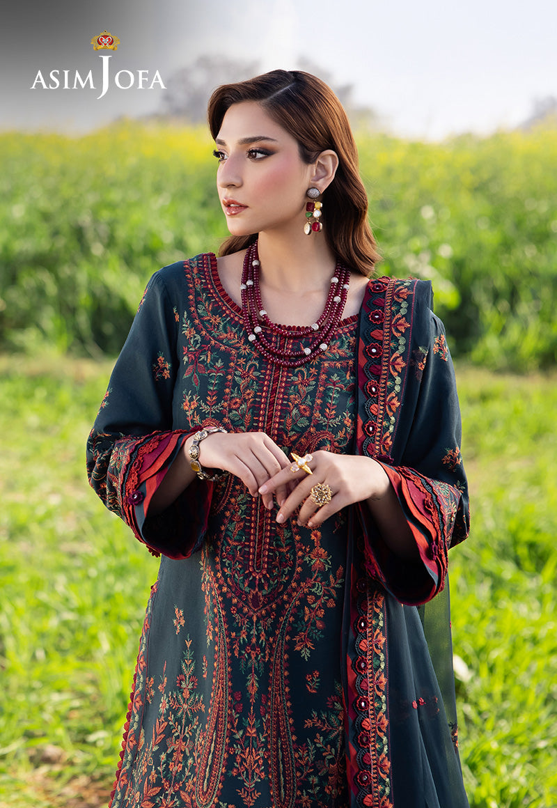 Asim Jofa | Luxury Lawn 25 | AJELL-04 - Official Asim Jofa stockist in UK - Sakeena London