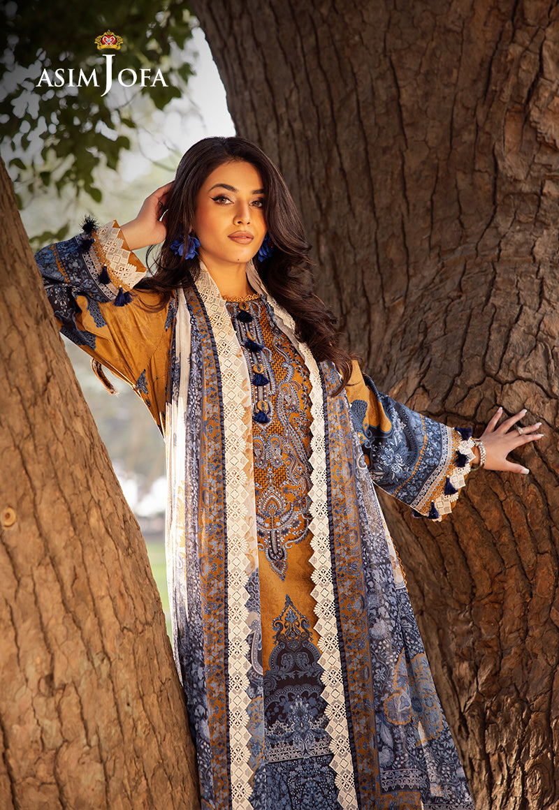 Asim Jofa | Prints Drop 2 | AJUBJ-10 - Official Asim Jofa stockist in UK - Sakeena London