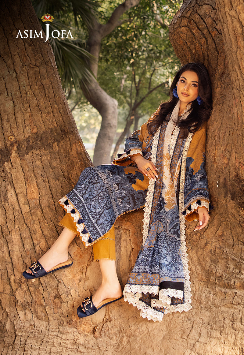 Asim Jofa | Prints Drop 2 | AJUBJ-10 - Official Asim Jofa stockist in UK - Sakeena London