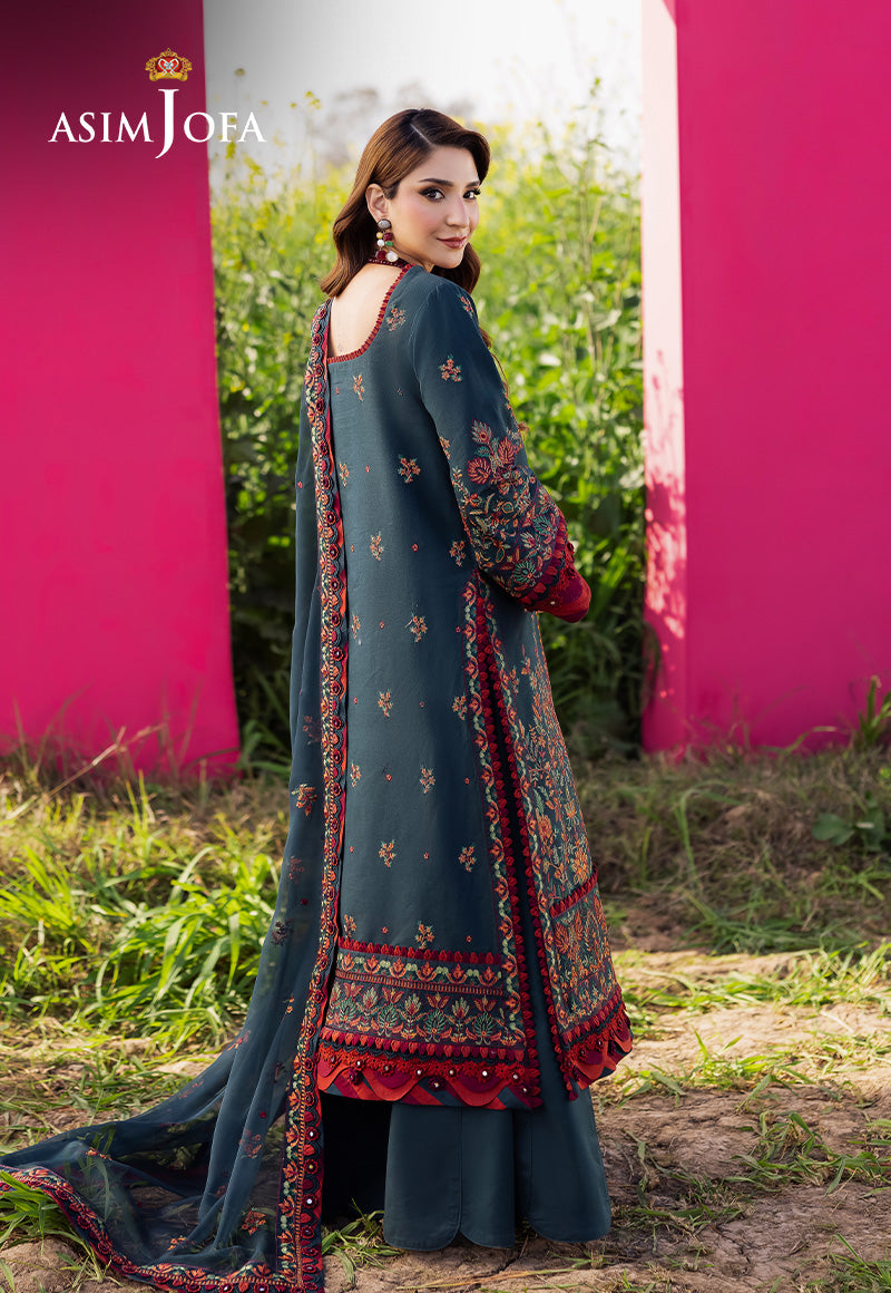 Asim Jofa | Luxury Lawn 25 | AJELL-04 - Official Asim Jofa stockist in UK - Sakeena London