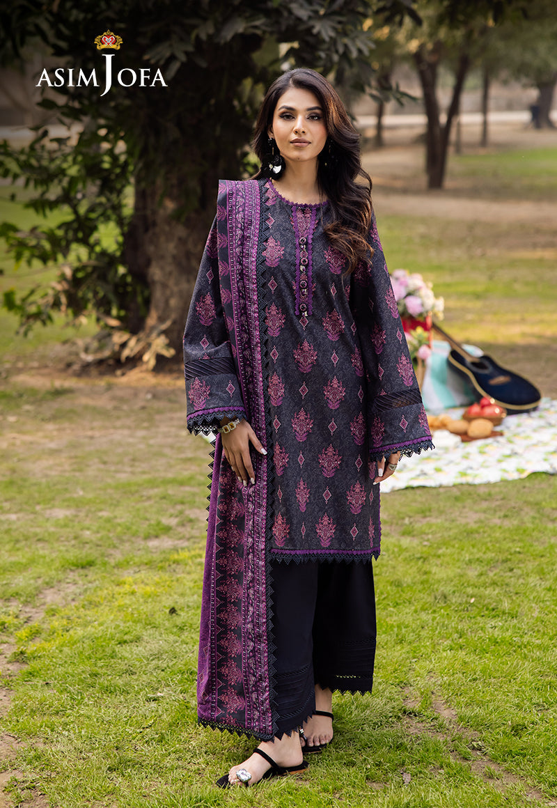 Asim Jofa | Prints Drop 2 | AJUBJ-24 - Official Asim Jofa stockist in UK - Sakeena London