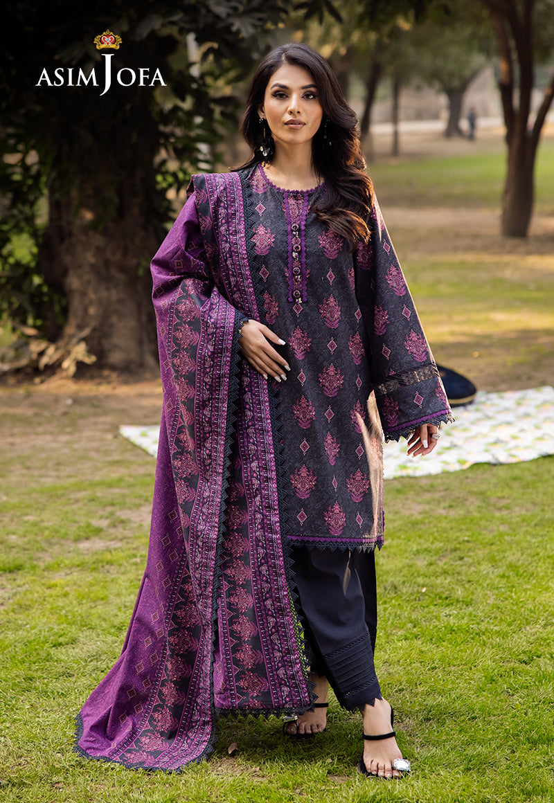 Asim Jofa | Prints Drop 2 | AJUBJ-24 - Official Asim Jofa stockist in UK - Sakeena London
