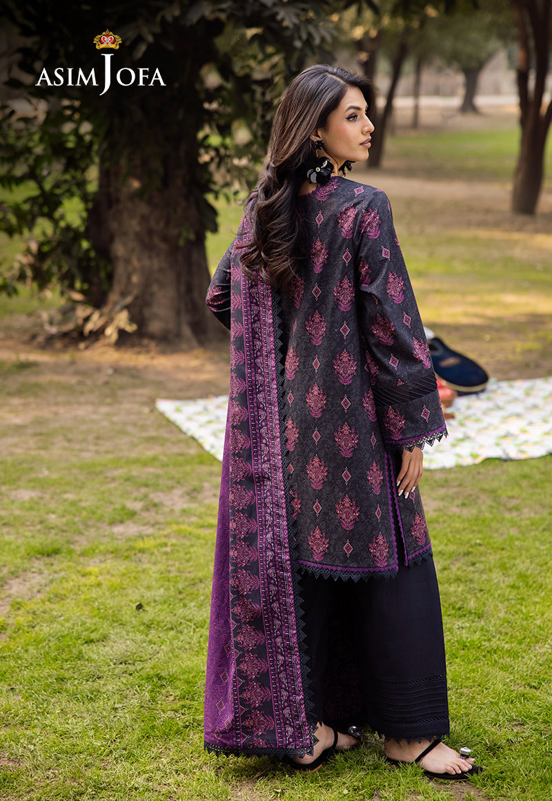 Asim Jofa | Prints Drop 2 | AJUBJ-24 - Official Asim Jofa stockist in UK - Sakeena London