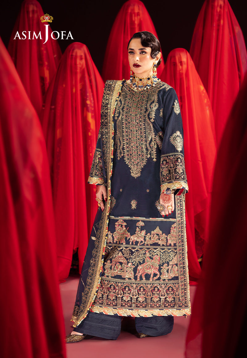 Asim Jofa | Makhmal Formals | AJMV-11 - Official Asim Jofa stockist in UK - Sakeena London