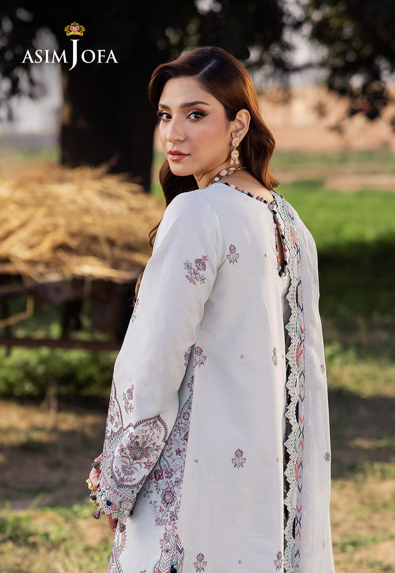 Asim Jofa | Luxury Lawn 25 | AJELL-10 - Official Asim Jofa stockist in UK - Sakeena London