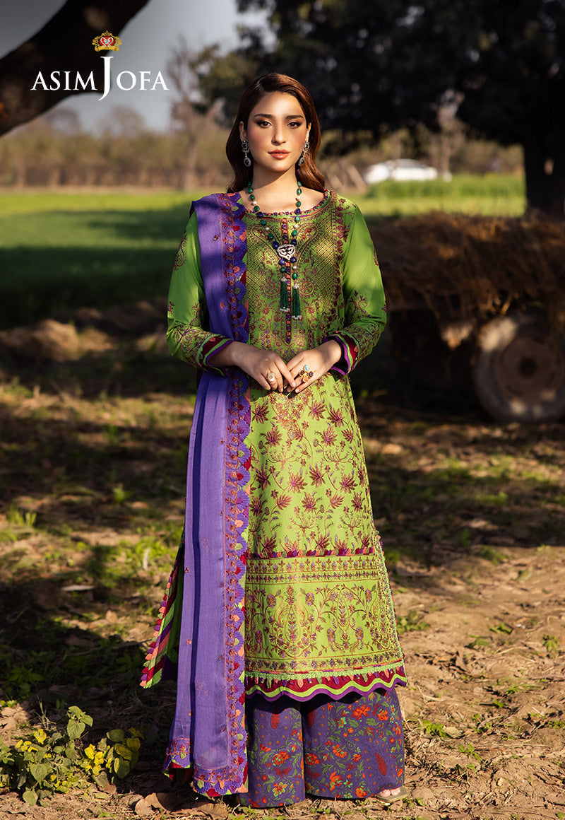 Asim Jofa | Luxury Lawn 25 | AJELL-05 - Official Asim Jofa stockist in UK - Sakeena London