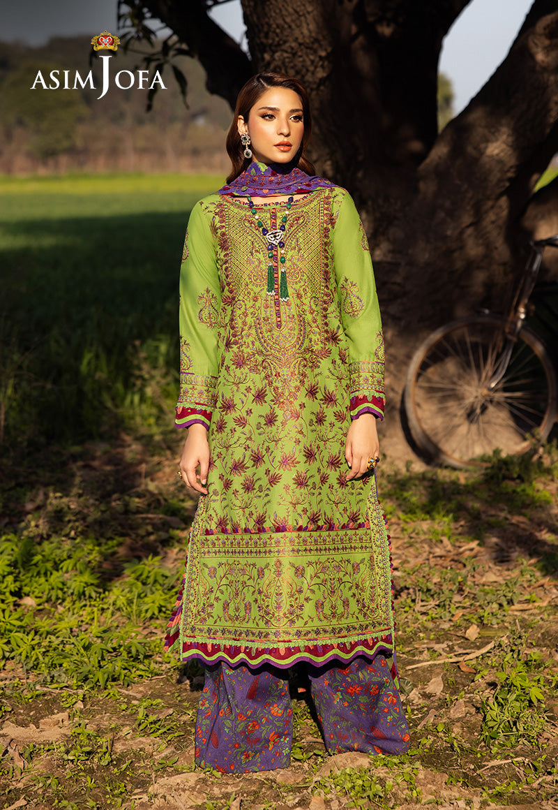 Asim Jofa | Luxury Lawn 25 | AJELL-05 - Official Asim Jofa stockist in UK - Sakeena London