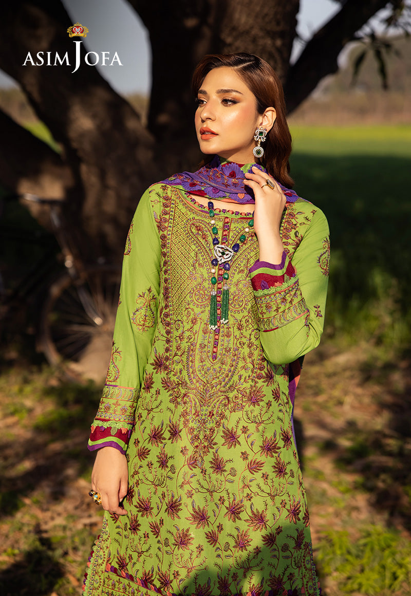 Asim Jofa | Luxury Lawn 25 | AJELL-05 - Official Asim Jofa stockist in UK - Sakeena London