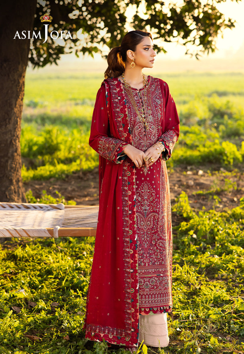 Asim Jofa | Luxury Lawn 25 | AJELL-06 - Official Asim Jofa stockist in UK - Sakeena London