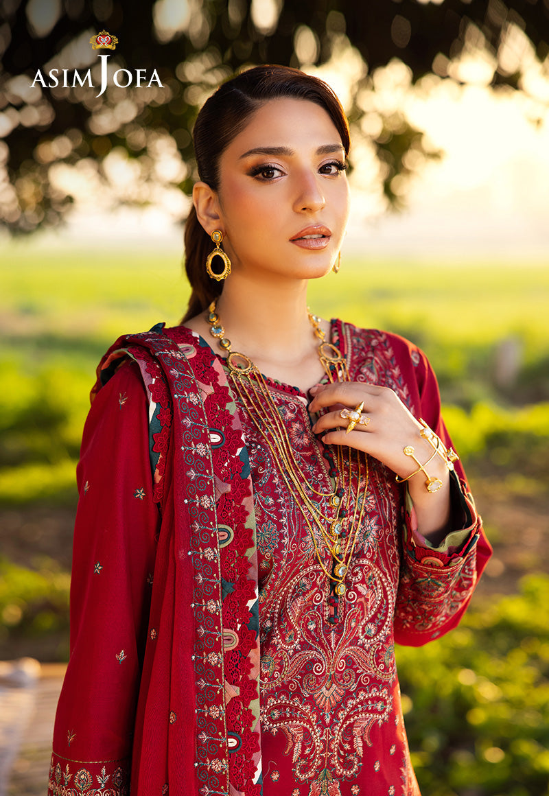 Asim Jofa | Luxury Lawn 25 | AJELL-06 - Official Asim Jofa stockist in UK - Sakeena London
