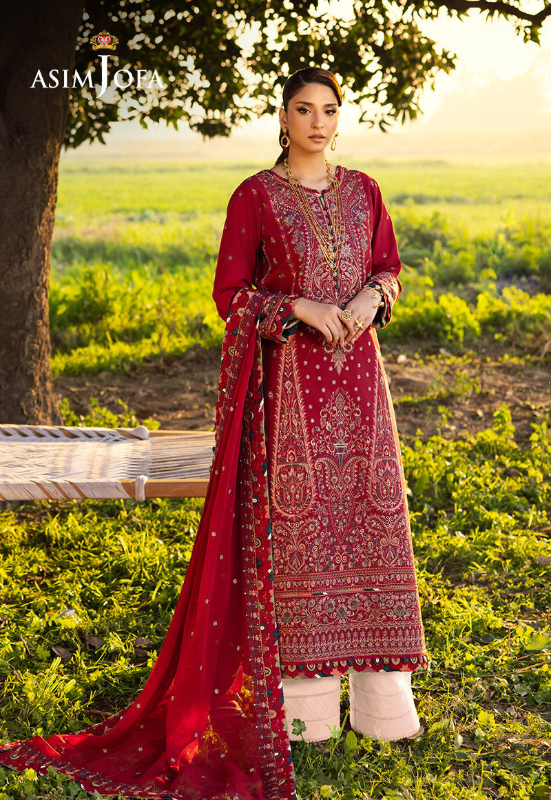Asim Jofa | Luxury Lawn 25 | AJELL-06 - Official Asim Jofa stockist in UK - Sakeena London