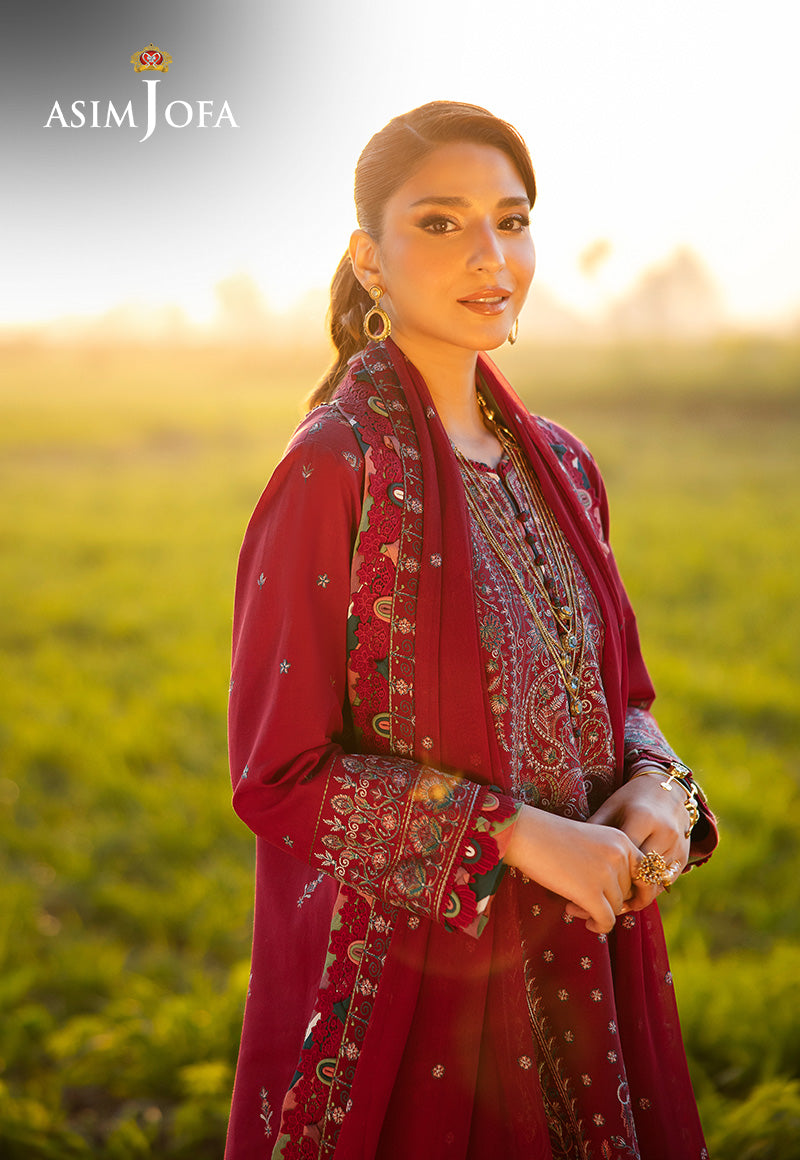 Asim Jofa | Luxury Lawn 25 | AJELL-06 - Official Asim Jofa stockist in UK - Sakeena London