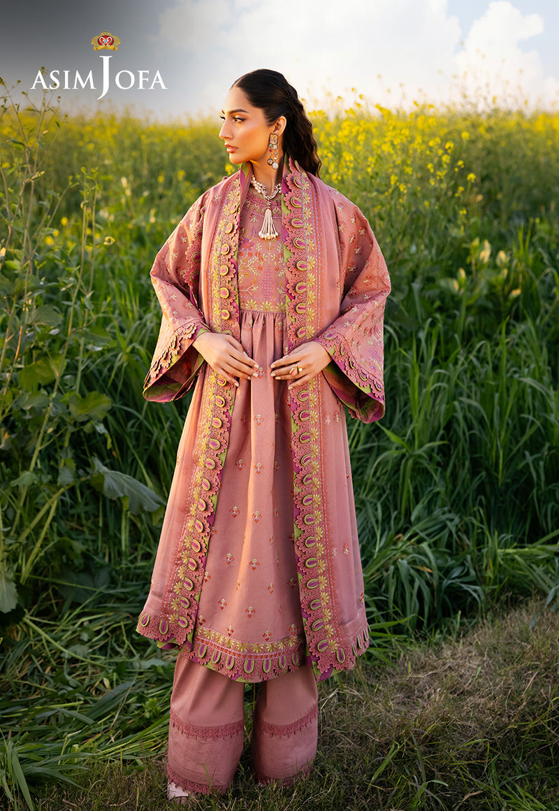 Asim Jofa | Luxury Lawn 25 | AJELL-16 - Official Asim Jofa stockist in UK - Sakeena London