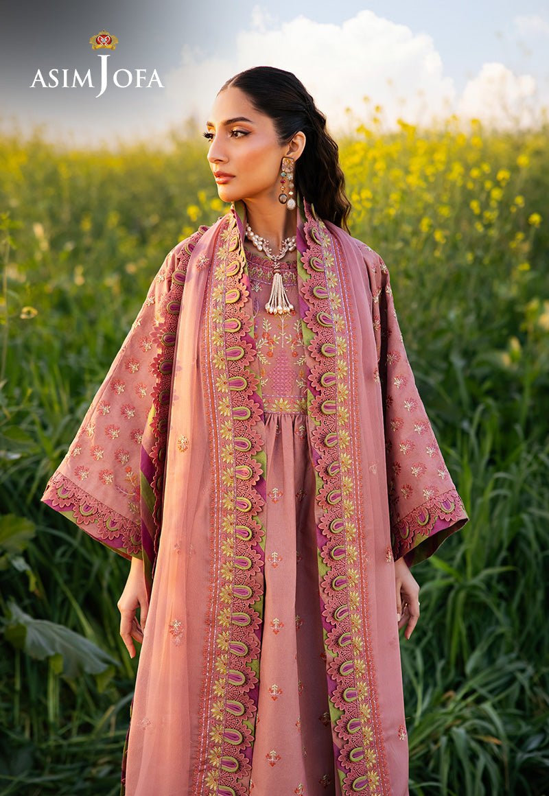 Asim Jofa | Luxury Lawn 25 | AJELL-16 - Official Asim Jofa stockist in UK - Sakeena London