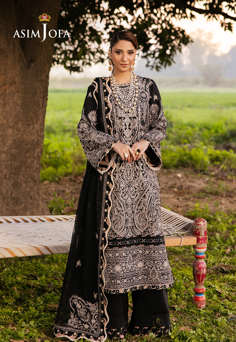 Asim Jofa | Luxury Lawn 25 | AJELL-03 - Official Asim Jofa stockist in UK - Sakeena London