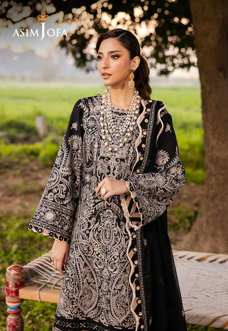 Asim Jofa | Luxury Lawn 25 | AJELL-03 - Official Asim Jofa stockist in UK - Sakeena London