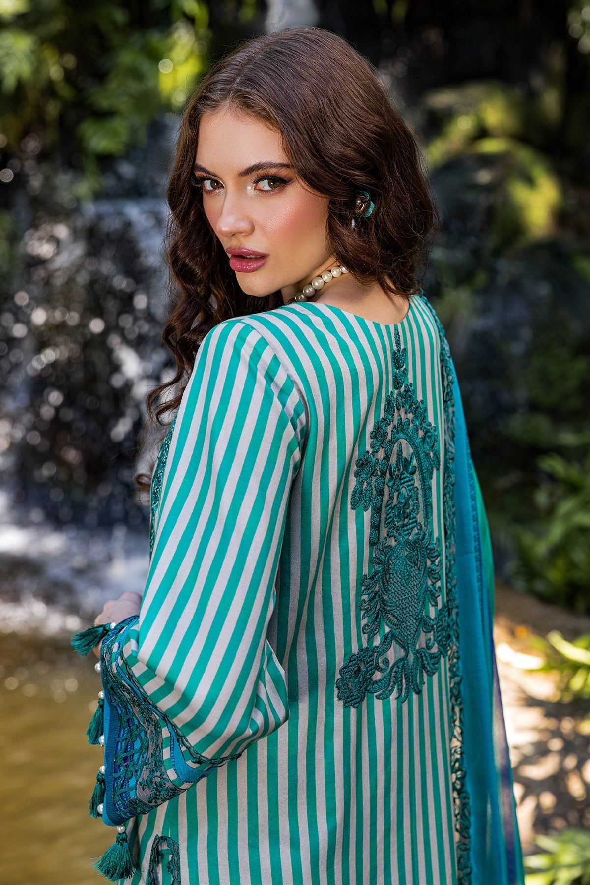 Charizma | Naranji Lawn | CN5-01 - Official Charizma stockist in UK - Sakeena London