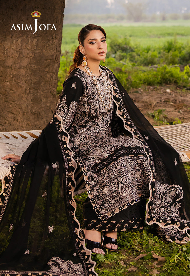 Asim Jofa | Luxury Lawn 25 | AJELL-03 - Official Asim Jofa stockist in UK - Sakeena London