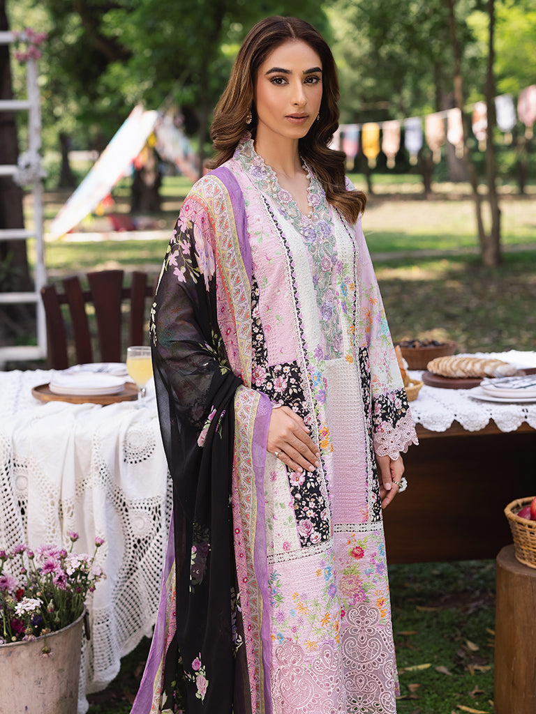 Rajbari | Schiffli Printkari Exclusive | Schiffli Printkari - 01 - Official Rajbari stockist in UK - Sakeena London