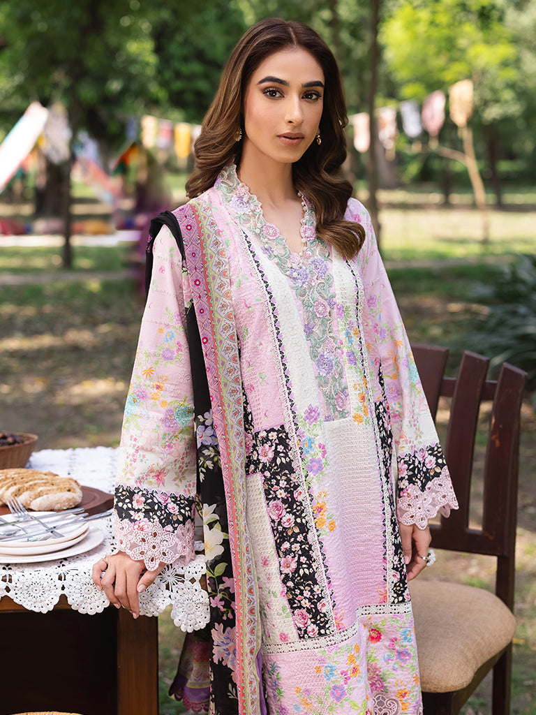 Rajbari | Schiffli Printkari Exclusive | Schiffli Printkari - 01 - Official Rajbari stockist in UK - Sakeena London