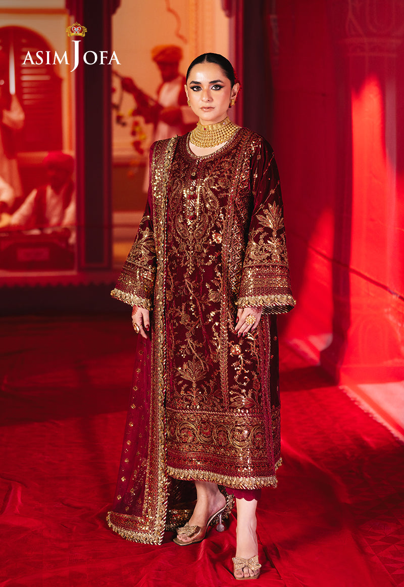 Asim Jofa | Makhmal Formals | AJMV-02 - Official Asim Jofa stockist in UK - Sakeena London