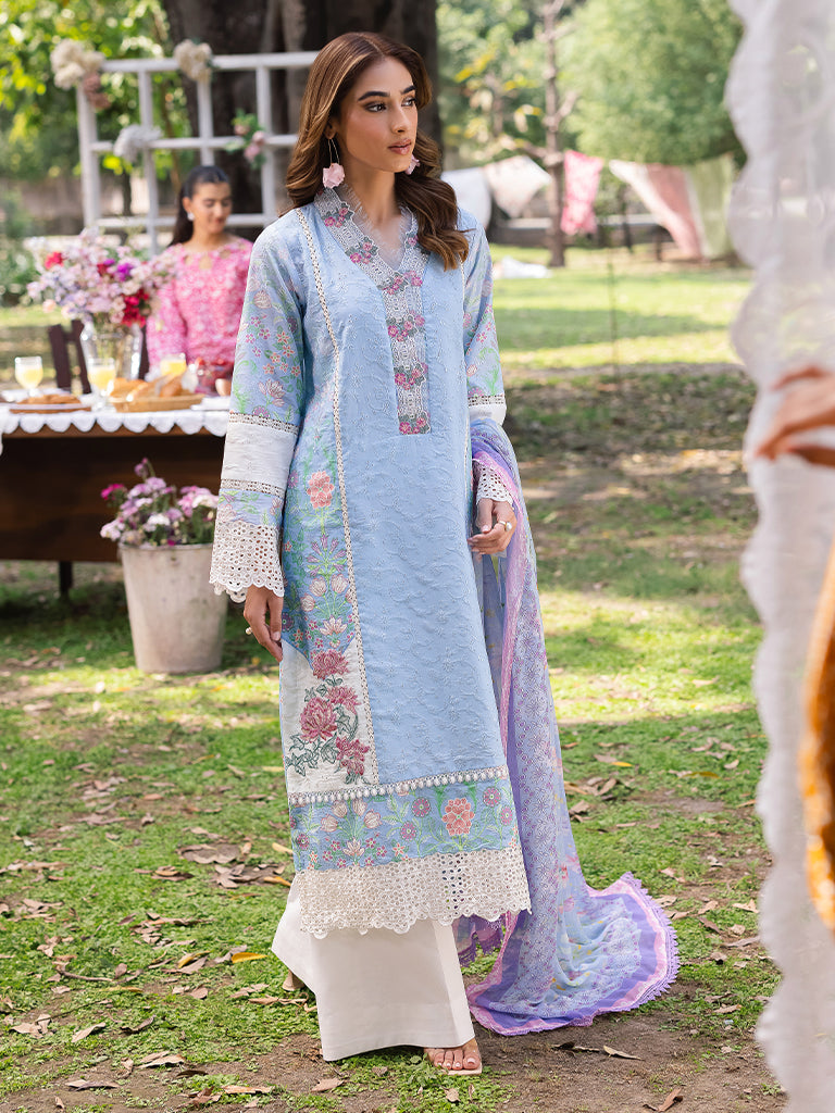Rajbari | Schiffli Printkari Exclusive | Schiffli Printkari - 04 - Official Rajbari stockist in UK - Sakeena London