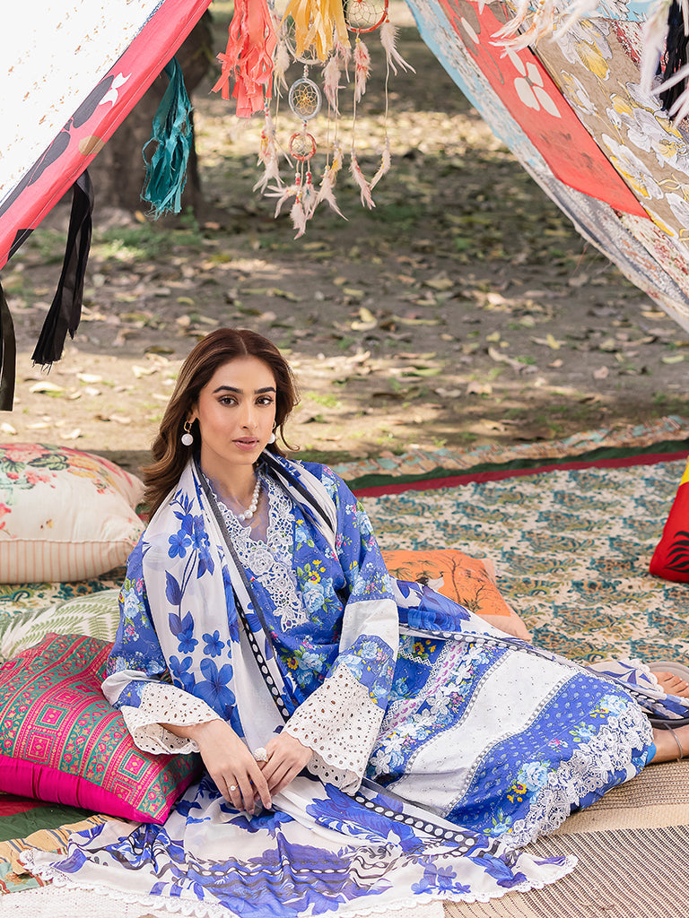 Rajbari | Schiffli Printkari Exclusive | Schiffli Printkari - 06 - Official Rajbari stockist in UK - Sakeena London