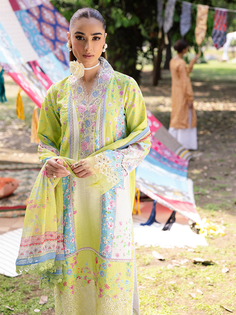 Rajbari | Schiffli Printkari Exclusive | Schiffli Printkari - 09 - Official Rajbari stockist in UK - Sakeena London