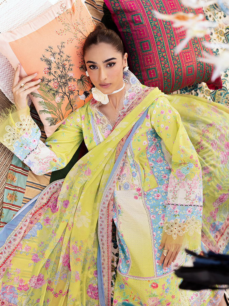 Rajbari | Schiffli Printkari Exclusive | Schiffli Printkari - 09 - Official Rajbari stockist in UK - Sakeena London