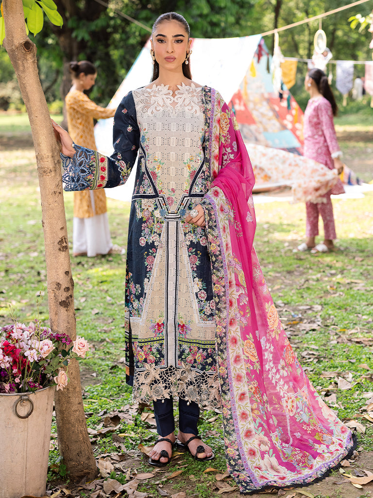 Rajbari | Schiffli Printkari Exclusive | Schiffli Printkari - 12 - Official Rajbari stockist in UK - Sakeena London