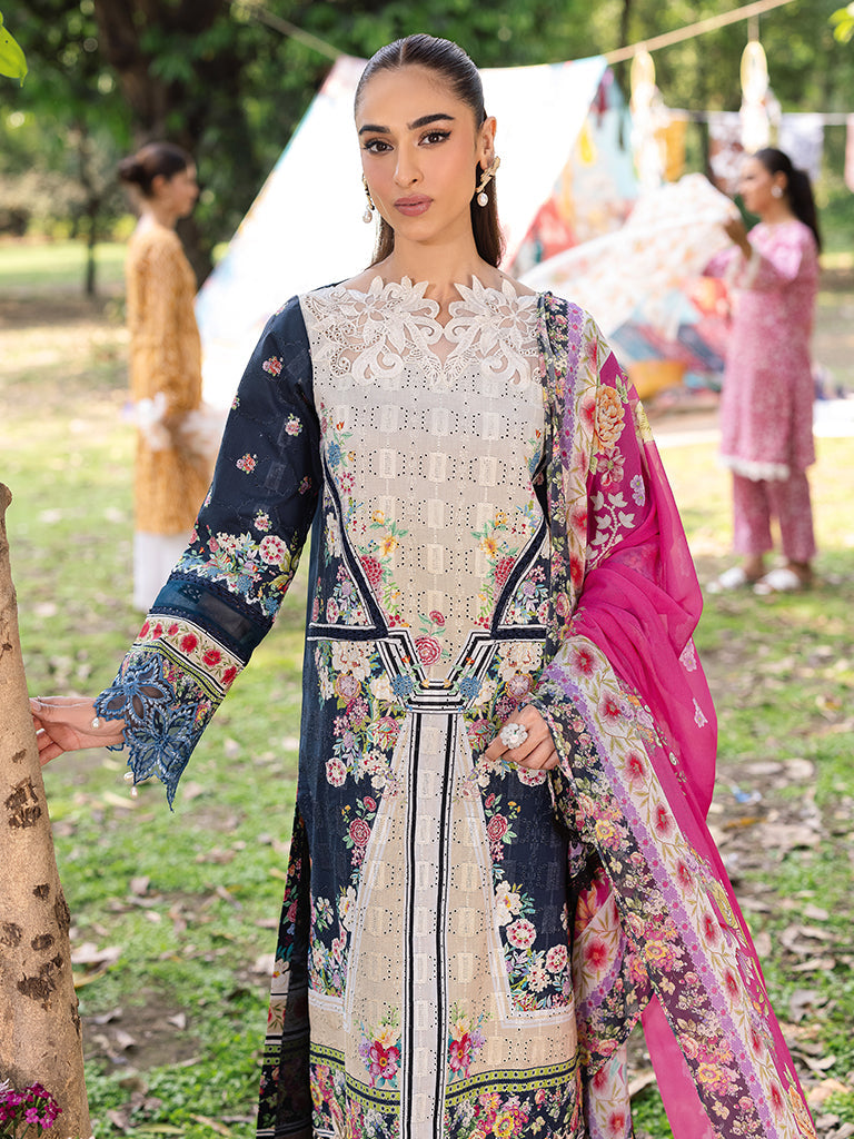 Rajbari | Schiffli Printkari Exclusive | Schiffli Printkari - 12 - Official Rajbari stockist in UK - Sakeena London
