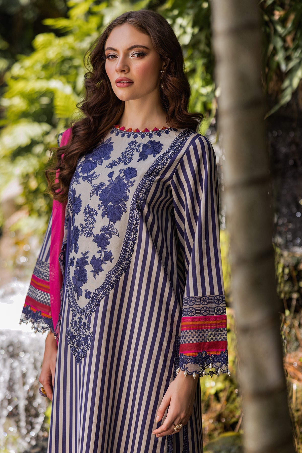 Charizma | Naranji Lawn | CN5-06 - Official Charizma stockist in UK - Sakeena London