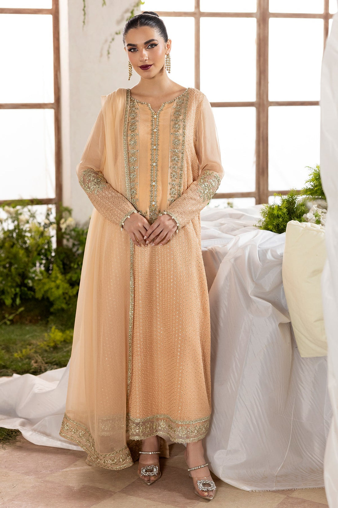 Charizma | Fumee Luxury Chiffon | CMA-5-099 - Official Charzima stockist in UK - Sakeena London