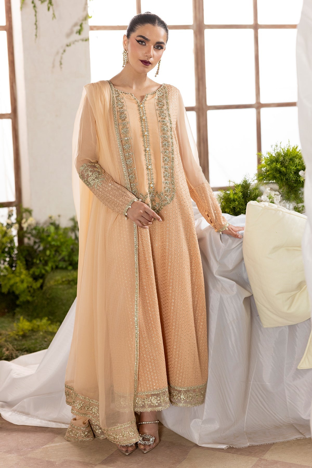 Charizma | Fumee Luxury Chiffon | CMA-5-099 - Official Charzima stockist in UK - Sakeena London