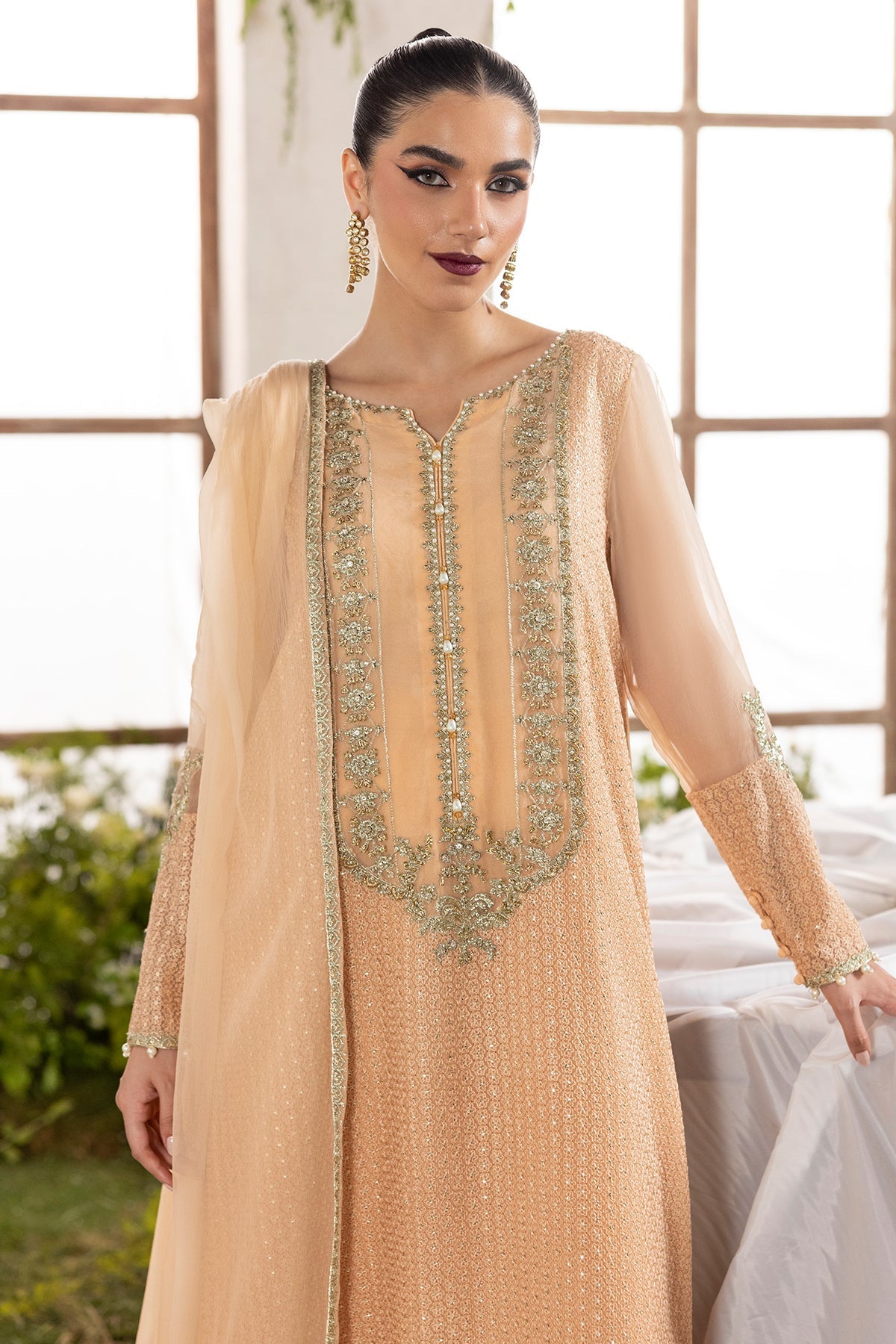Charizma | Fumee Luxury Chiffon | CMA-5-099 - Official Charzima stockist in UK - Sakeena London