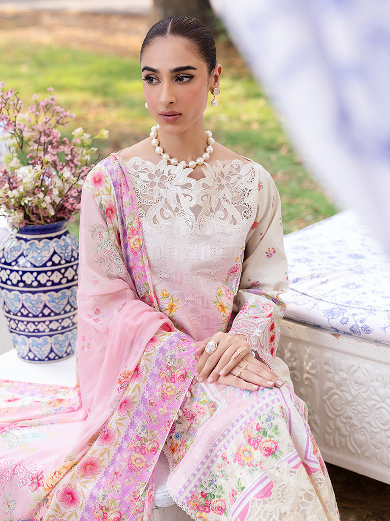 Rajbari | Schiffli Printkari Exclusive | Schiffli Printkari - 07 - Official Rajbari stockist in UK - Sakeena London