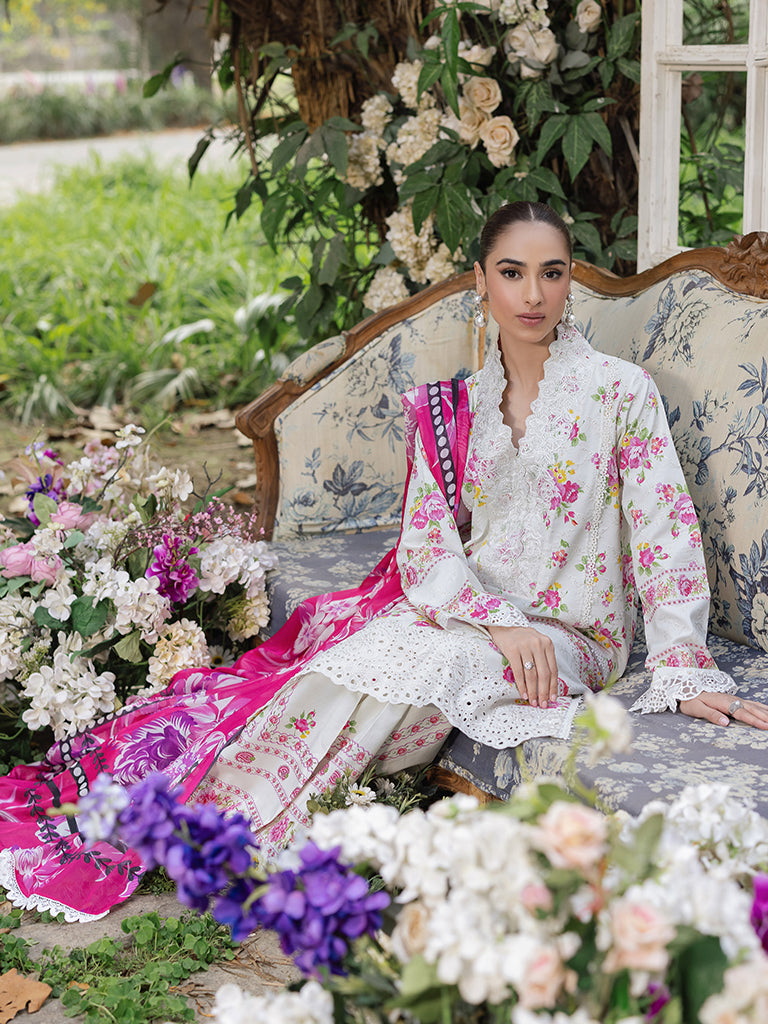Rajbari | Schiffli Printkari Exclusive | Schiffli Printkari - 02 - Official Rajbari stockist in UK - Sakeena London