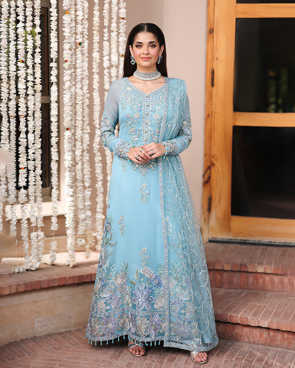 Roheenaz | Aangan Chiffon Collection 25 | Wafa - Official Roheenaz stockist in UK - Sakeena London