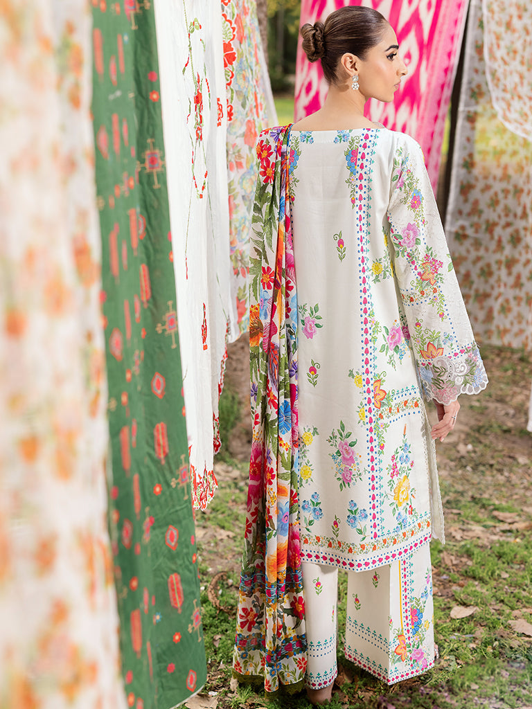Rajbari | Schiffli Printkari Exclusive | Schiffli Printkari - 08 - Official Rajbari stockist in UK - Sakeena London