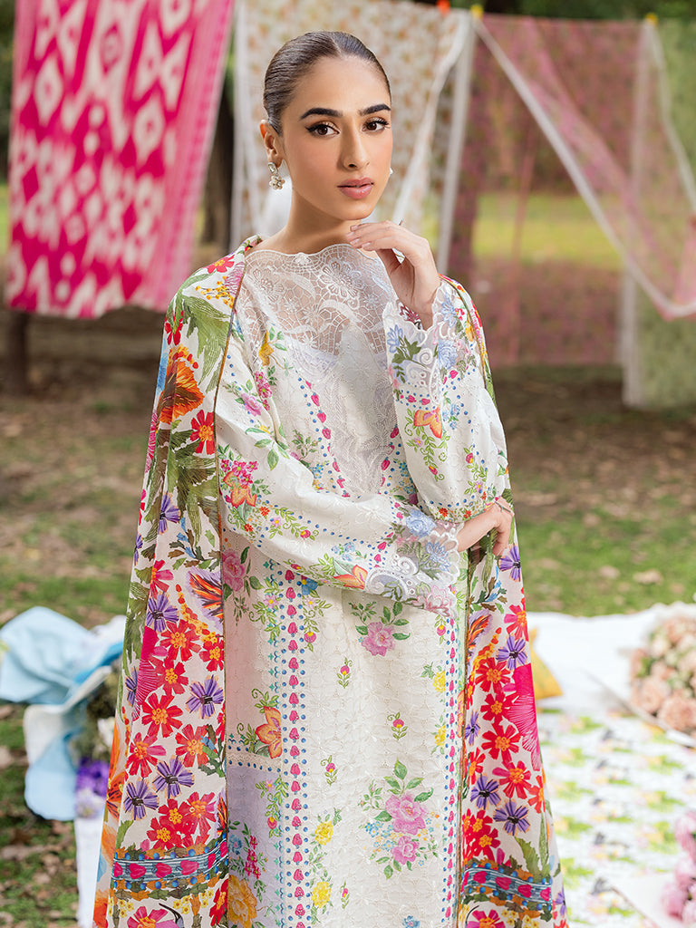 Rajbari | Schiffli Printkari Exclusive | Schiffli Printkari - 08 - Official Rajbari stockist in UK - Sakeena London