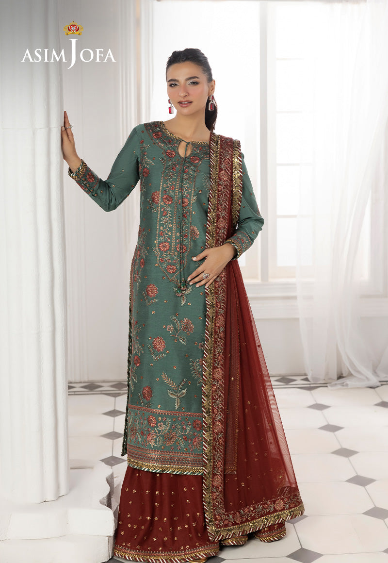 Asim Jofa | Izel Luxury Collection |AJIZL-07 - Official Asim Jofa stockist in UK - Sakeena London