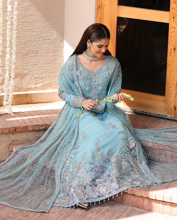Roheenaz | Aangan Chiffon Collection 25 | Wafa - Official Roheenaz stockist in UK - Sakeena London