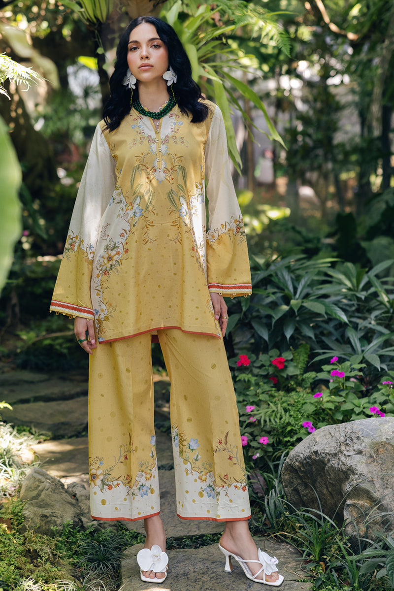 Qalamkar | Printed Co Ords 25 | OP-04 Tena - Official Qalamkar stockist in UK - Sakeena London