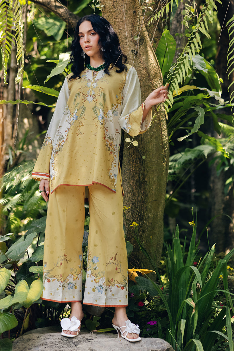 Qalamkar | Printed Co Ords 25 | OP-04 Tena - Official Qalamkar stockist in UK - Sakeena London
